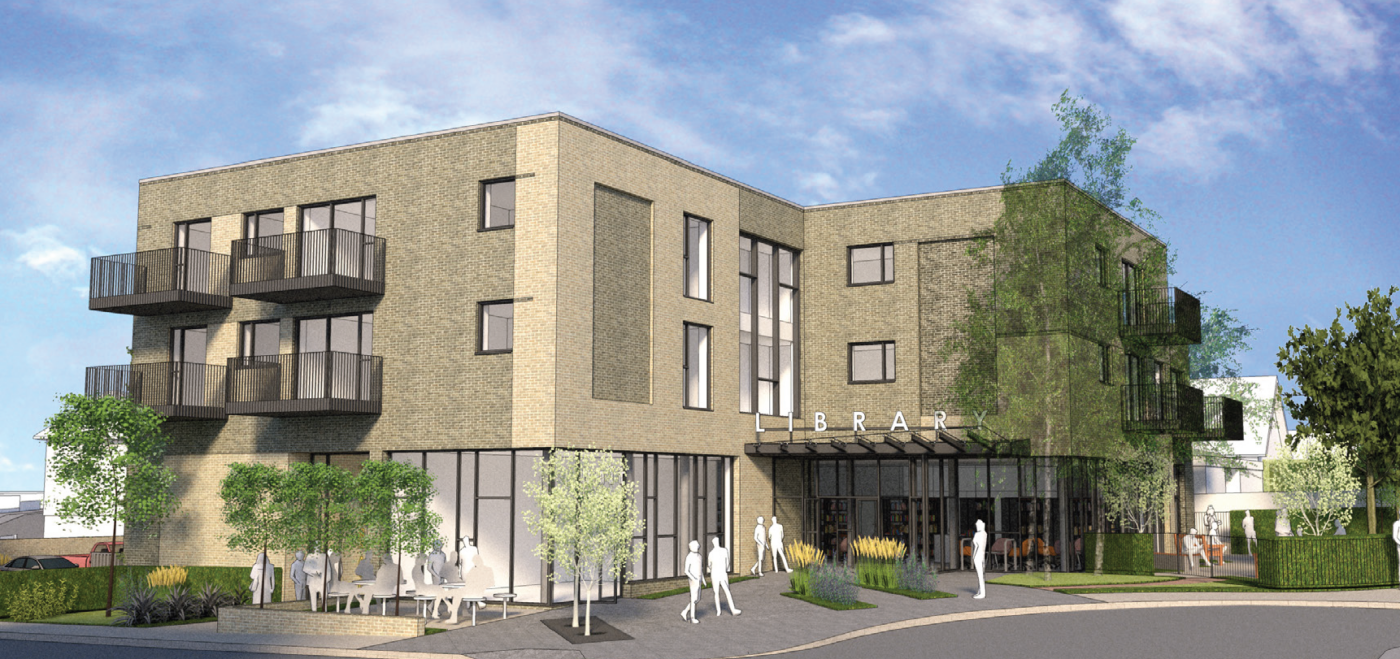 First steps in a new Library for Shenfield Essex Housing