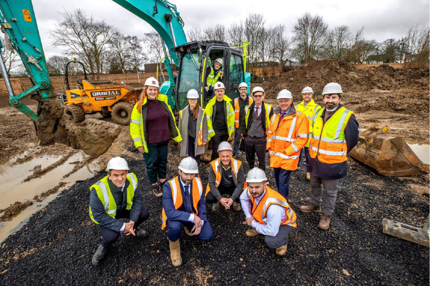 Work has begun on a new housing development in Waltham Abbey